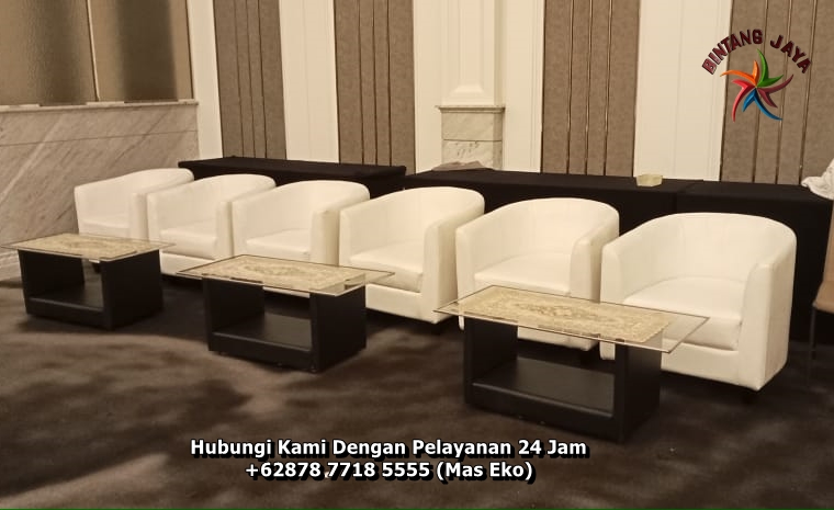 Rental Kursi Sofa Oval Berkualitas Jakarta