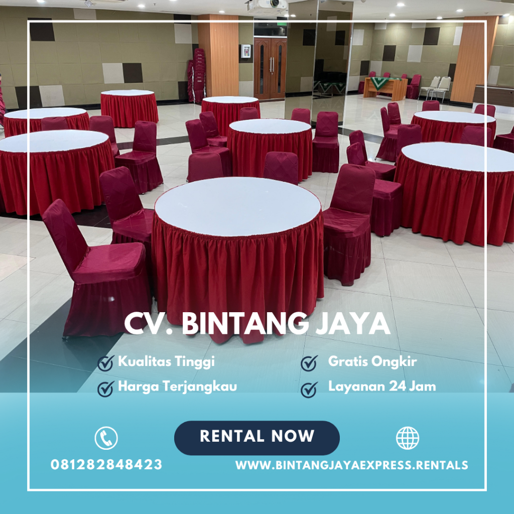 Rental Meja Bulat Paling Lengkap Dan Berkualitas Di Jakarta