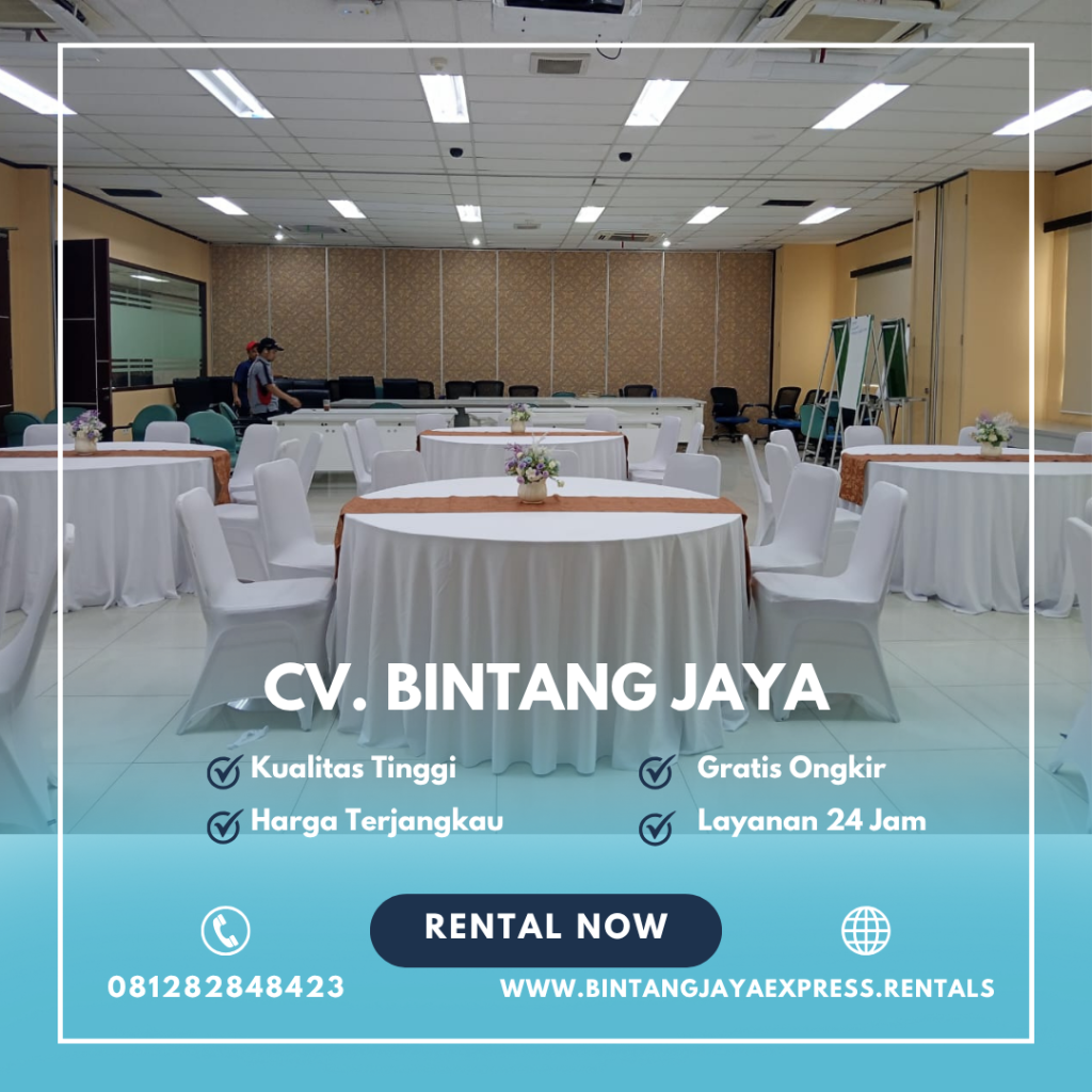 Rental Meja Bulat Paling Lengkap Dan Berkualitas Di Jakarta
