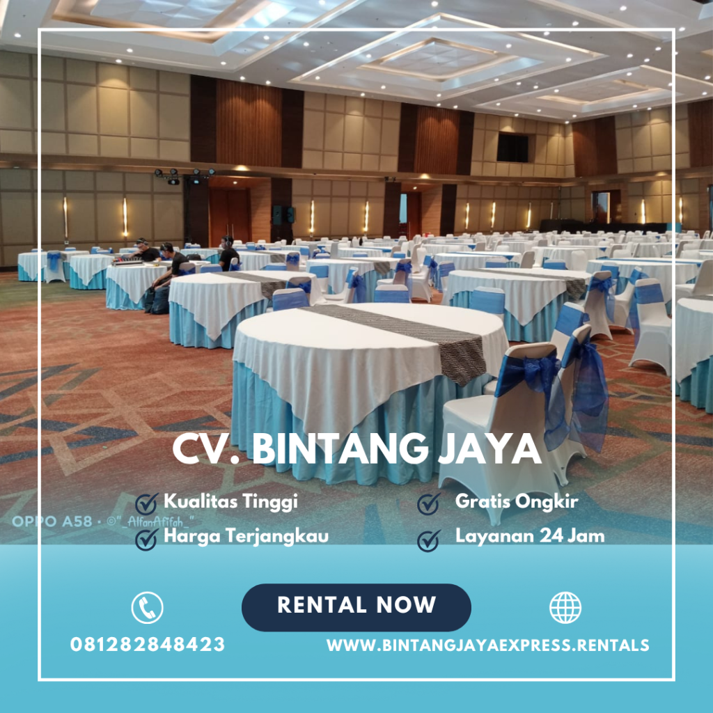 Rental Meja Bulat Paling Lengkap Dan Berkualitas Di Jakarta