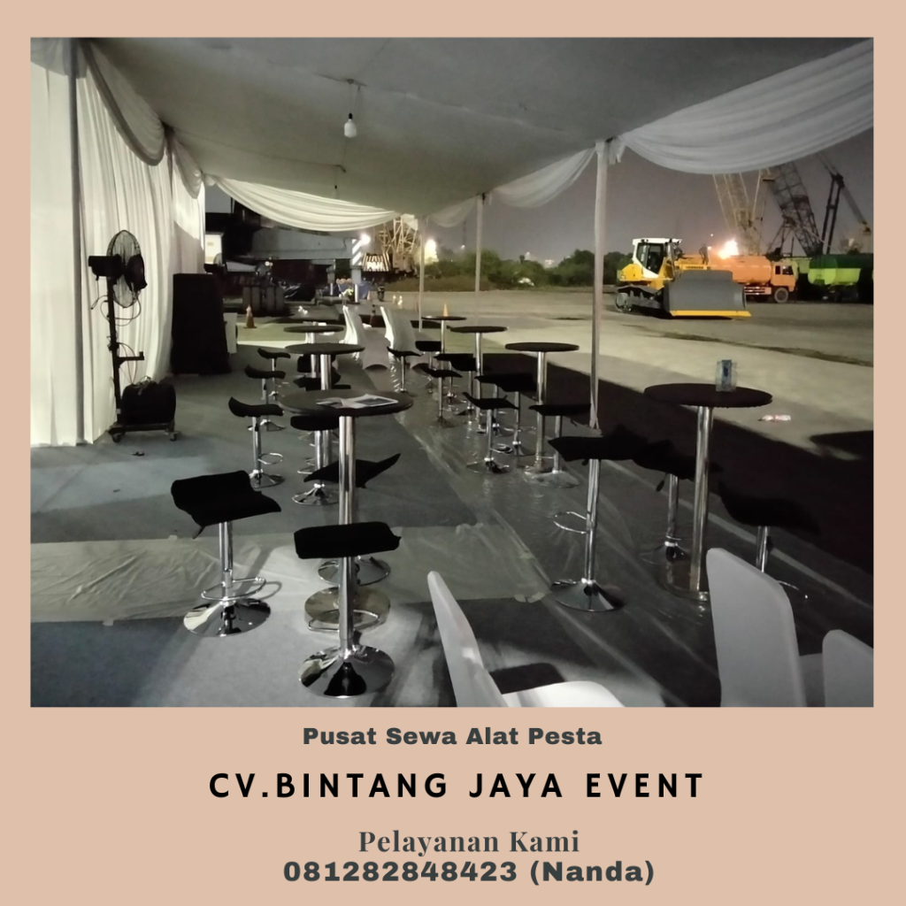 Sewa Kursi Barstool Meja Bar Kaca Jakarta