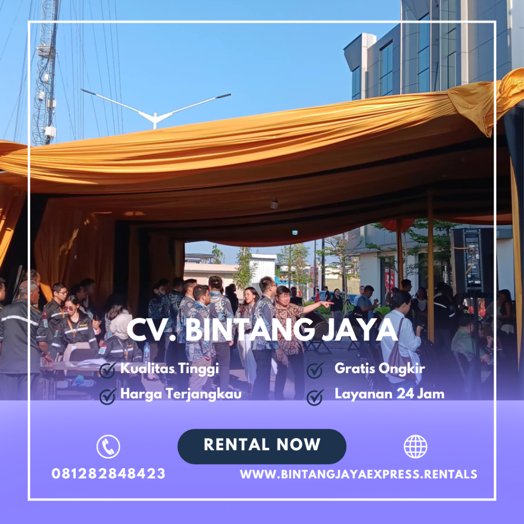 Sewa Tenda Dekor Kain Serut Dan Poni Rumbai Jakarta