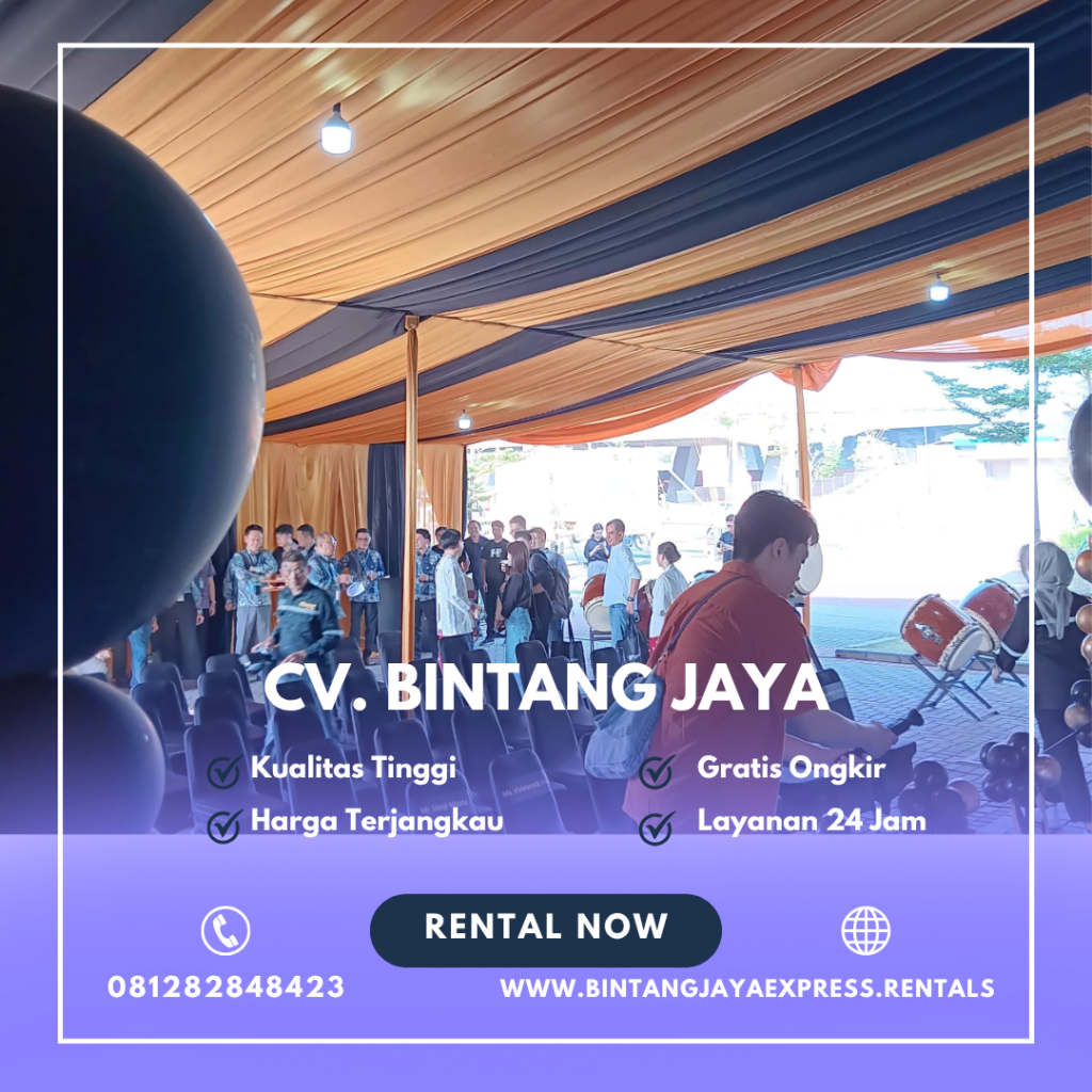 Sewa Tenda Dekor Kain Serut Dan Poni Rumbai Jakarta