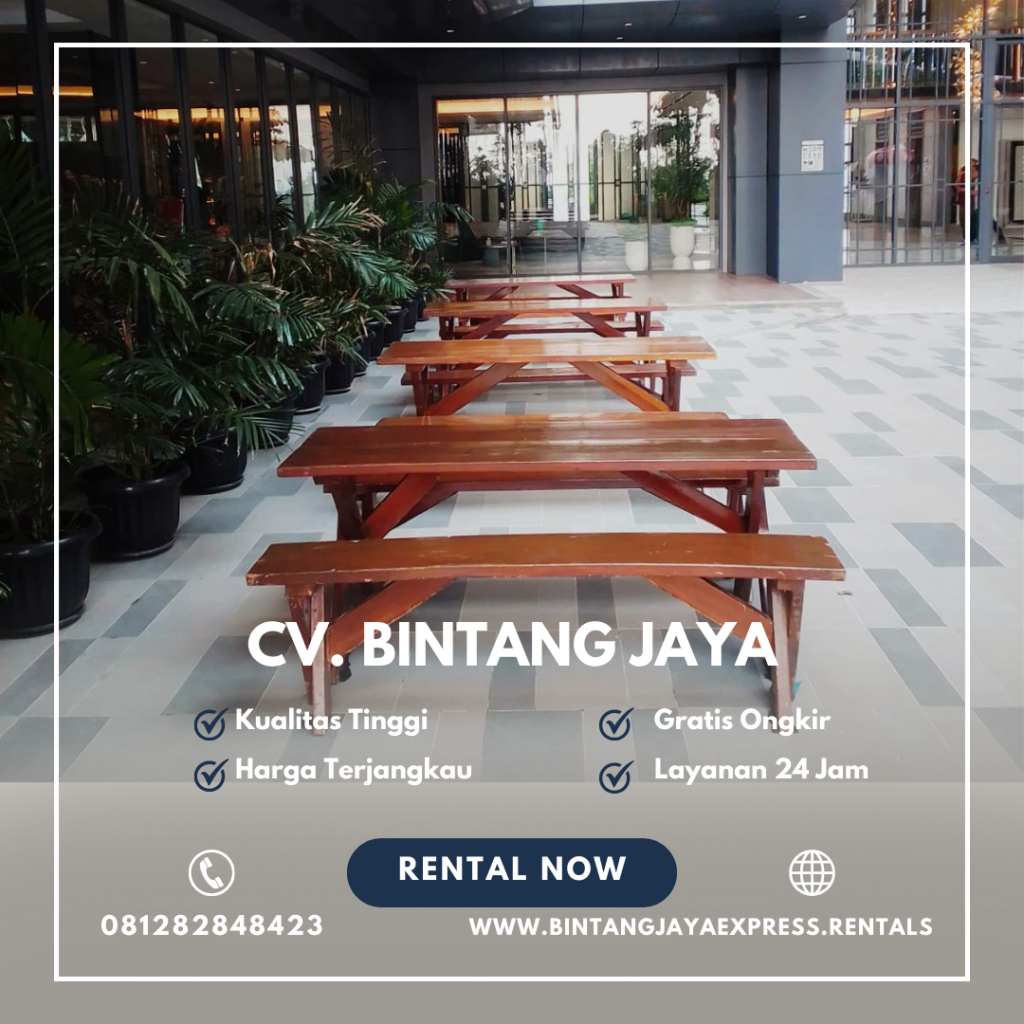 Jasa Sewa Kursi Taman Set Murah Event Outdoor Jakarta