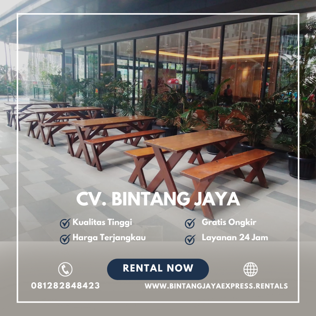 Jasa Sewa Kursi Taman Set Murah Event Outdoor Jakarta