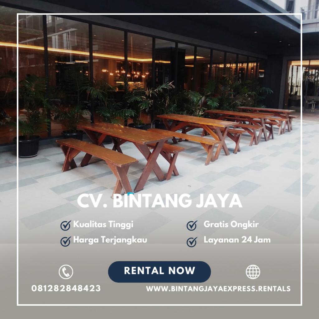 Jasa Sewa Kursi Taman Set Murah Event Outdoor Jakarta