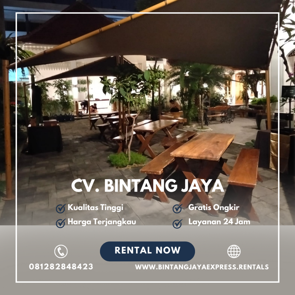 Jasa Sewa Kursi Taman Set Murah Event Outdoor Jakarta