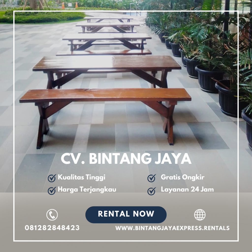 Jasa Sewa Kursi Taman Set Murah Event Outdoor Jakarta