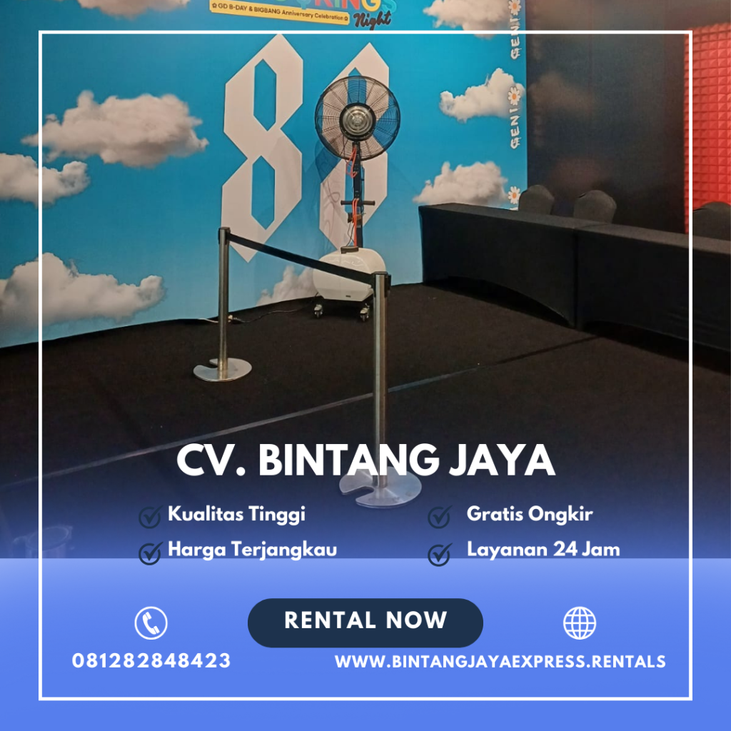 Jasa Sewa Standing Rope Pita Hitam Merah Di Bogor