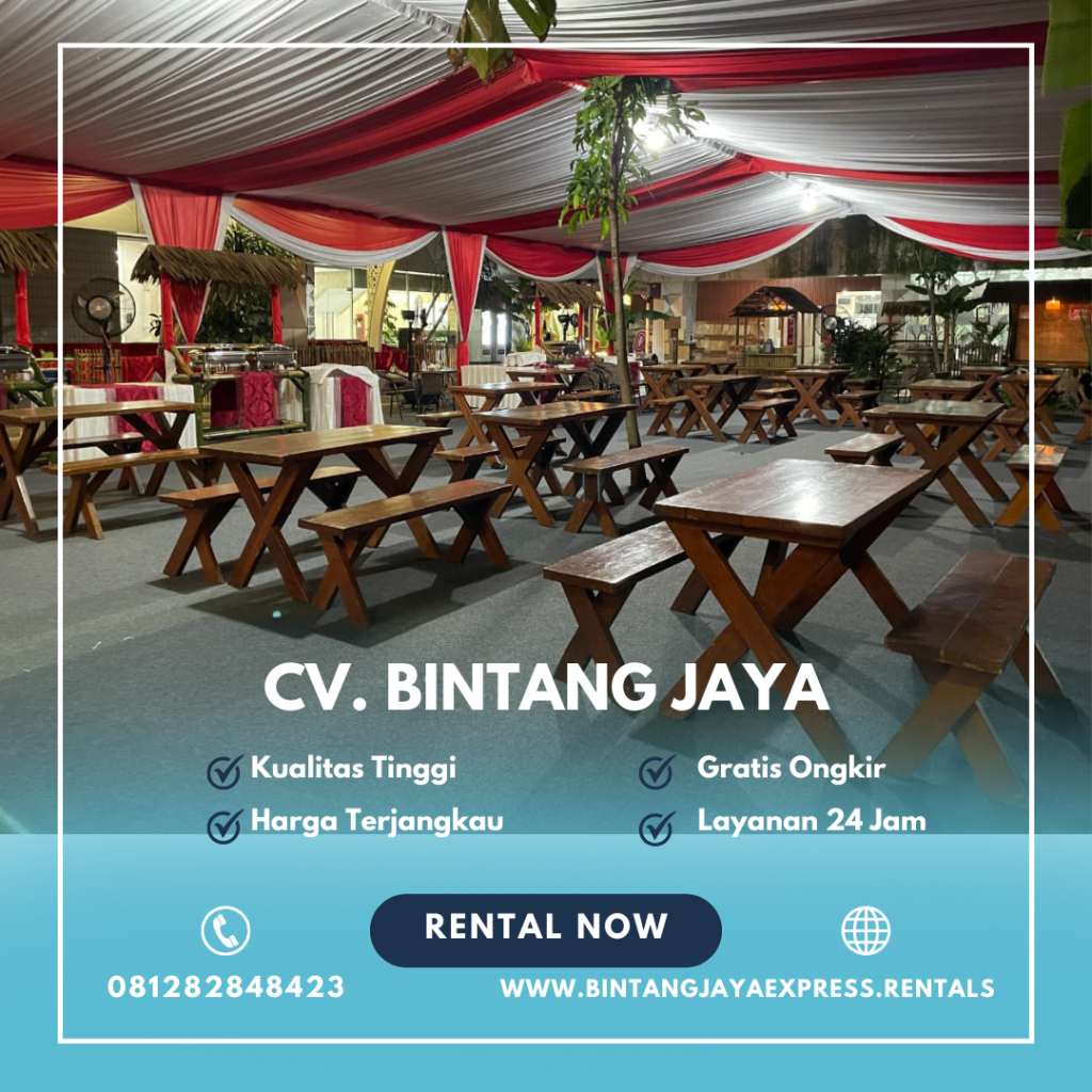 Jasa Sewa Tenda Dan Meja Kursi Taman Jakarta