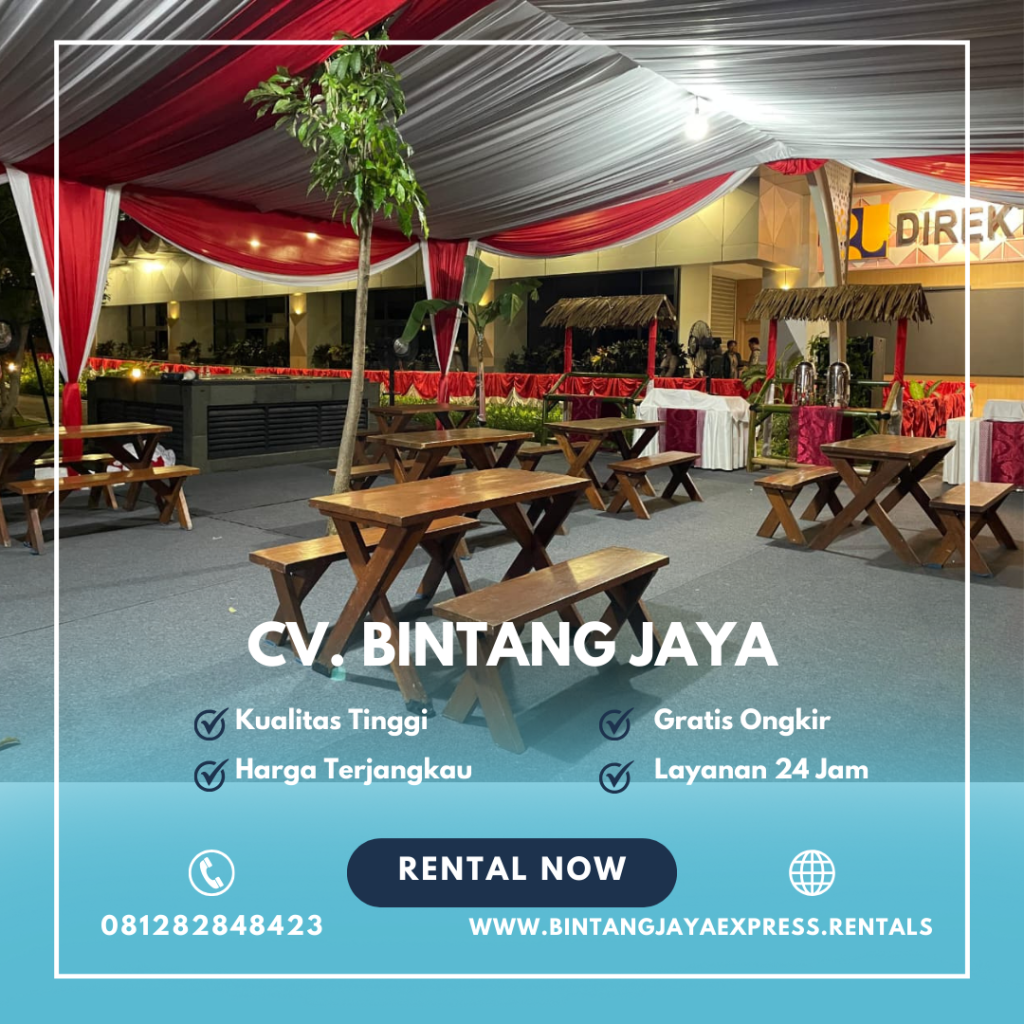 Jasa Sewa Tenda Dan Meja Kursi Taman Jakarta