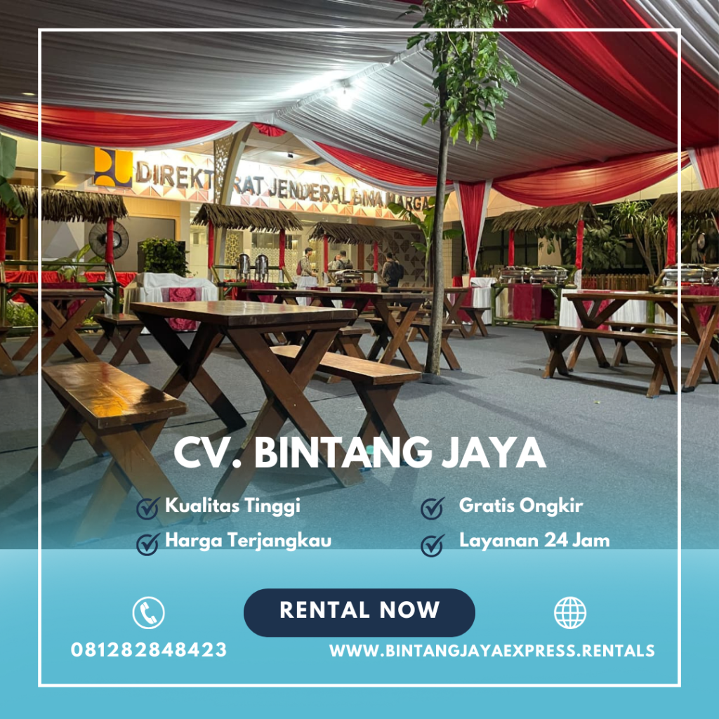 Jasa Sewa Tenda Dan Meja Kursi Taman Jakarta