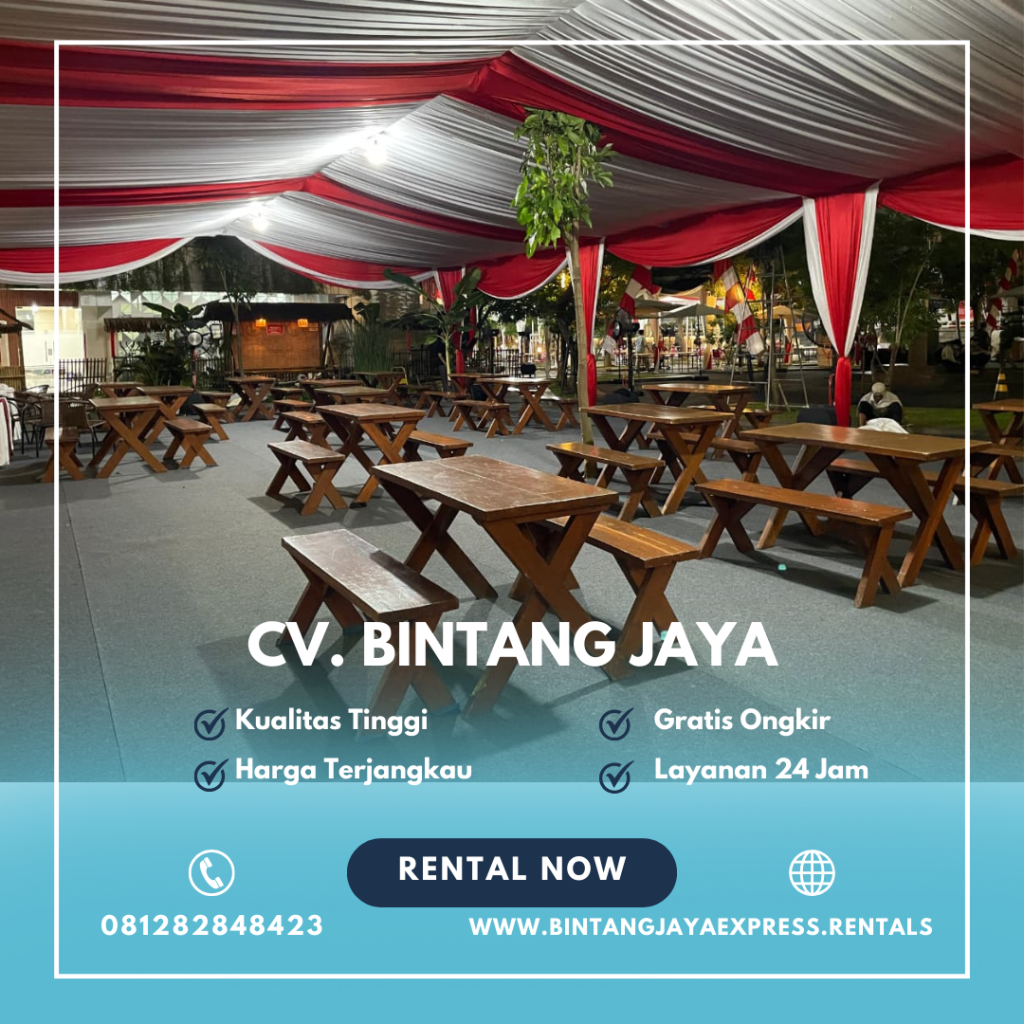 Jasa Sewa Tenda Dan Meja Kursi Taman Jakarta