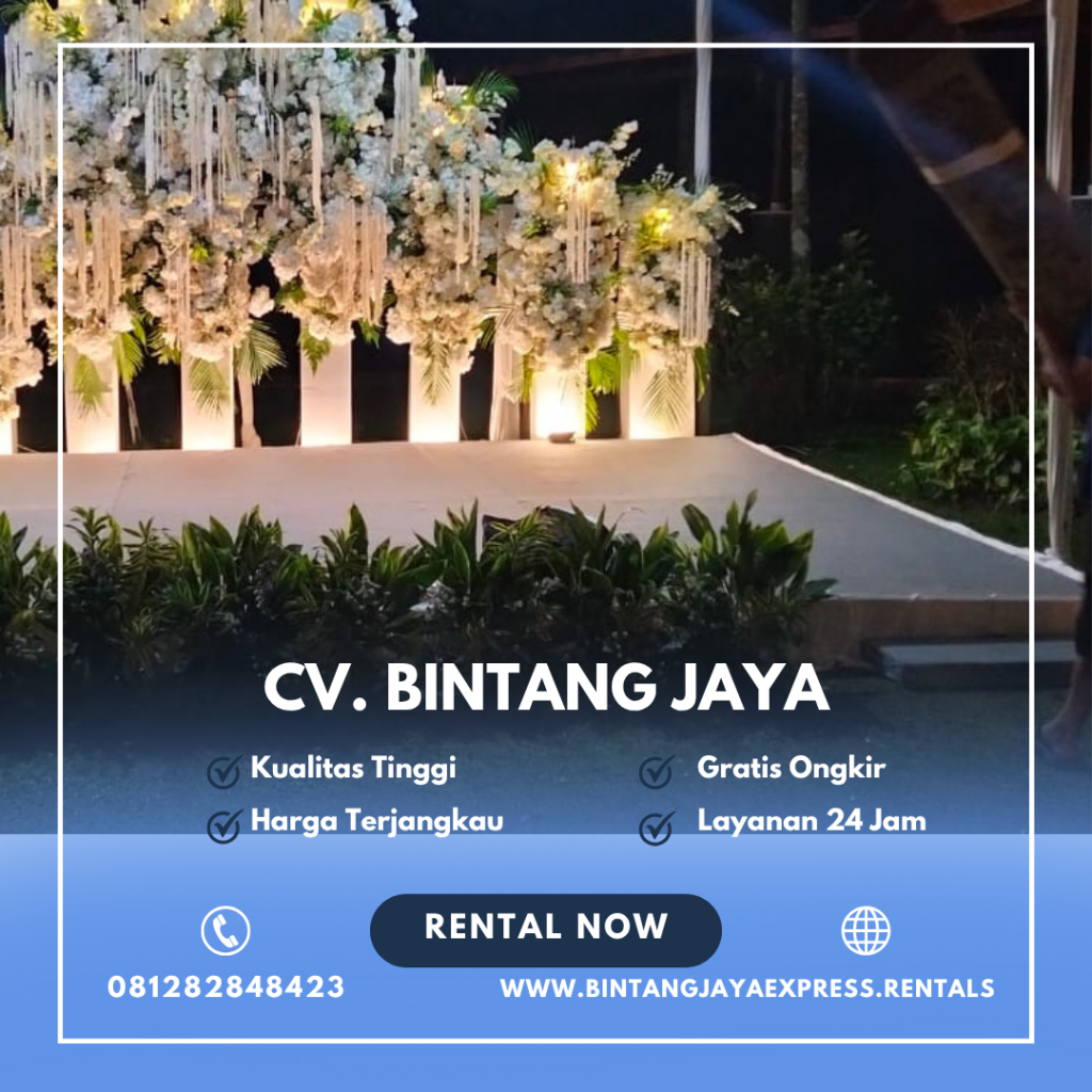 Jasa Sewa Tenda Transparan Dan Panggung Indoor Jakarta