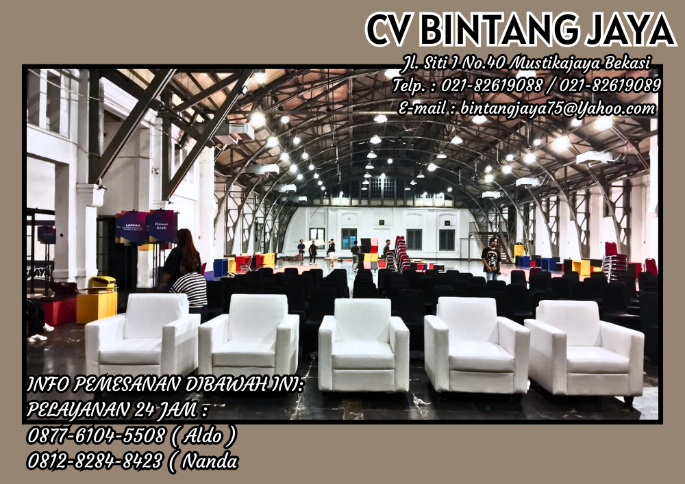 Sewa Sofa Jakarta Murah & Berkualitas untuk Acara Pesta dan Event