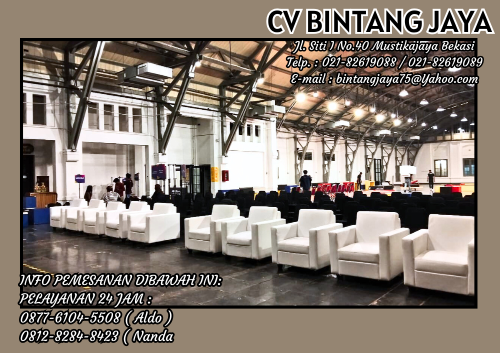 Sewa Sofa Jakarta Murah & Berkualitas untuk Acara Pesta dan Event
