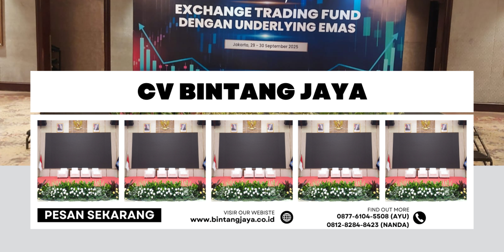 RENTAL PANGGUNG SET MINI GARDEN BUNGA FRESH JAKARTA