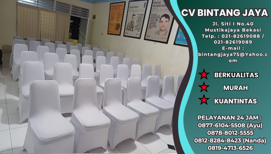 SEWA KURSI FUTURA DAN MISTY COOL TERBAIK BEKASI