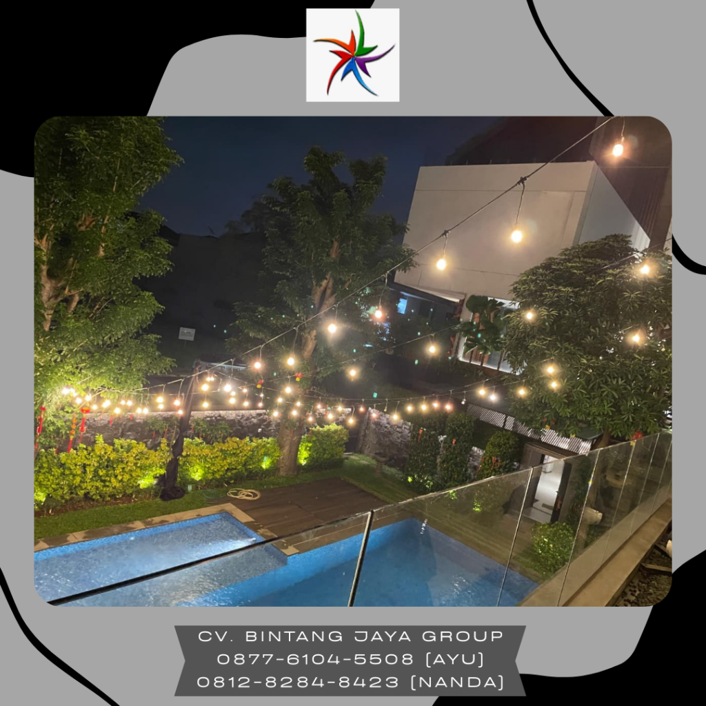 Jasa Sewa Lampu Taman Hias Area Jakarta