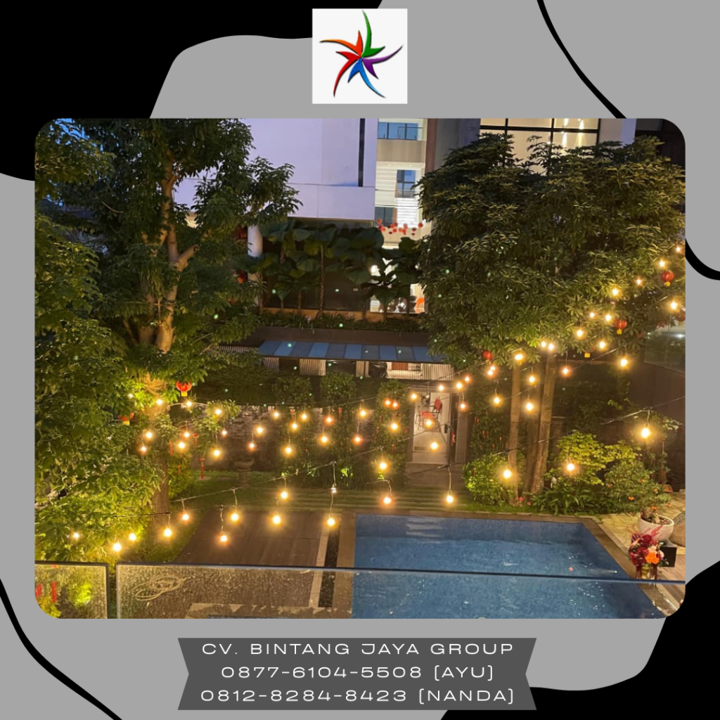 Jasa Sewa Lampu Taman Hias Area Jakarta
