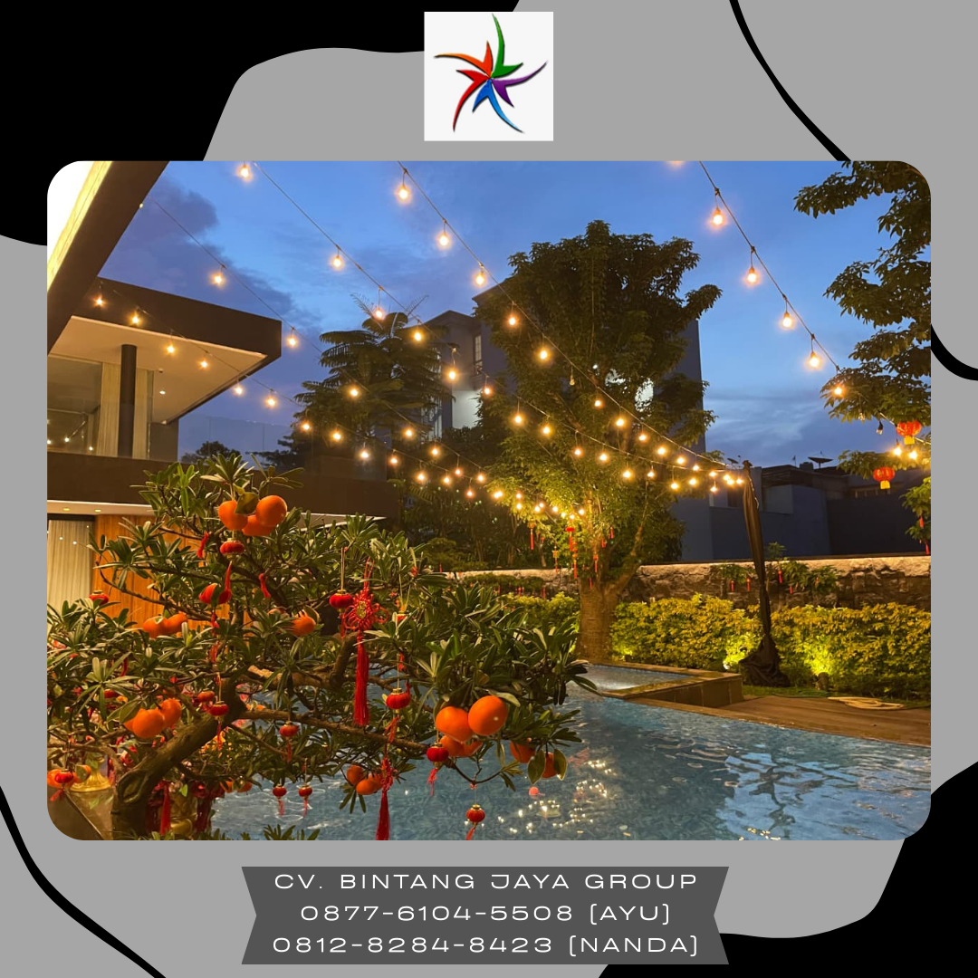 Jasa Sewa Lampu Taman Hias Area Jakarta