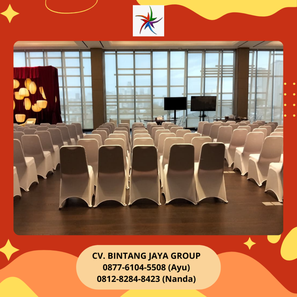 Rental Kursi Futura Cover Putih Bersih Jakarta Selatan