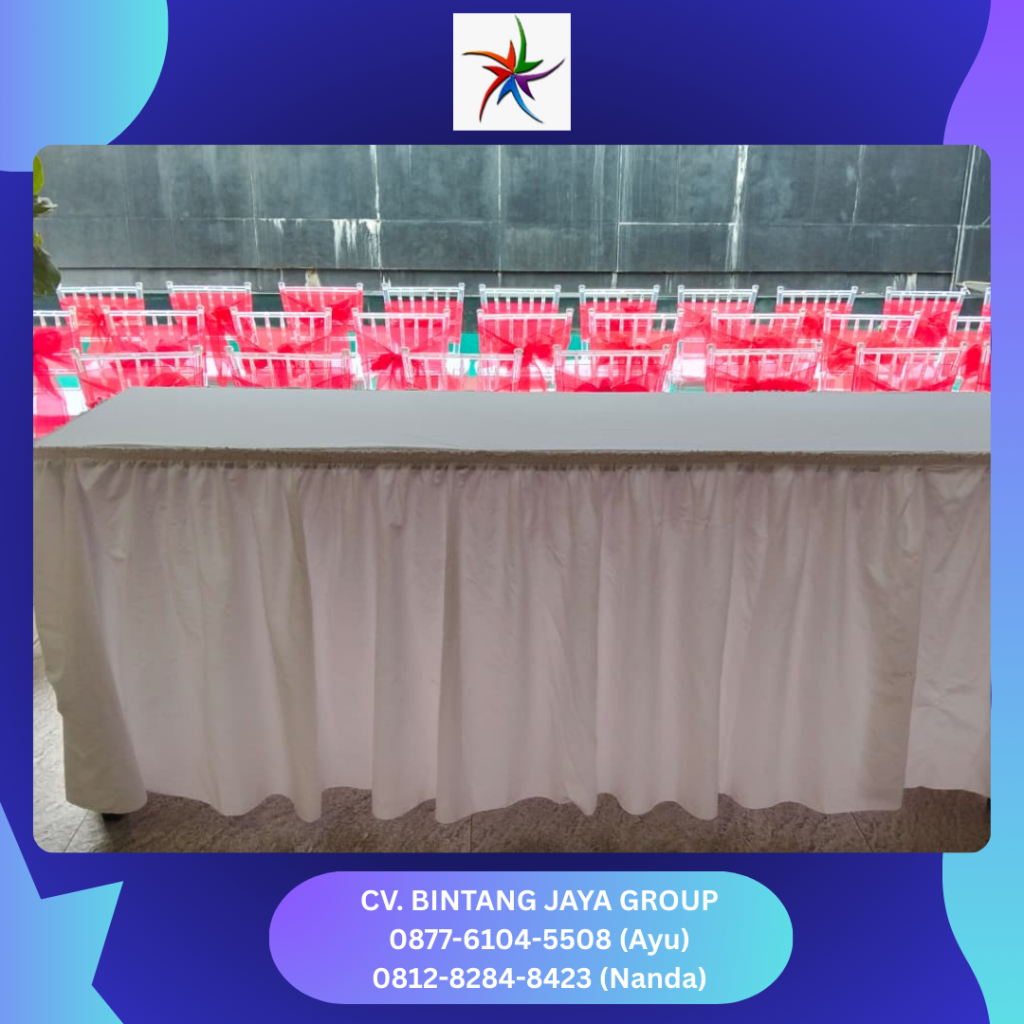 Rental Kursi Tiffany Acrylic Simprug Garden Senayan Jakarta