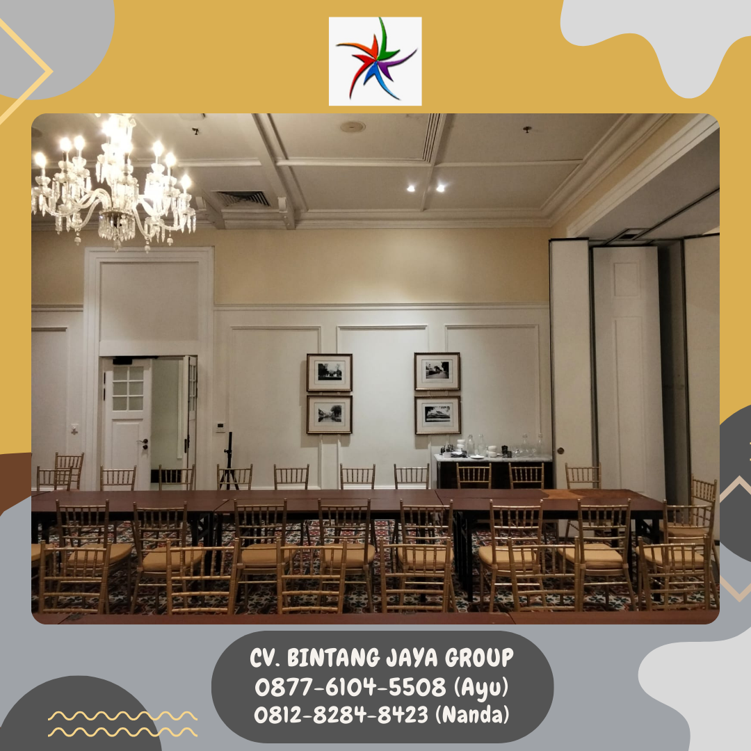 Rental Kursi Tiffany Gold Premium Jakarta Selatan