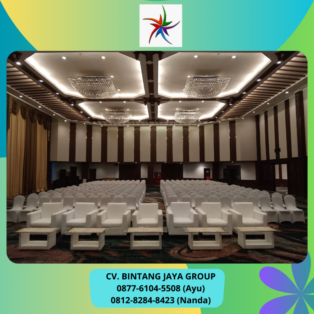 Rental Sofa Putih Kotak Minimalis Area Depok