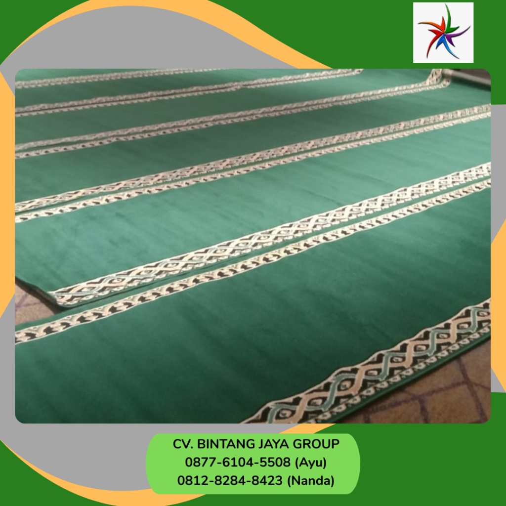 Sewa Karpet Sajadah Panjang Warna Hijau Jakarta