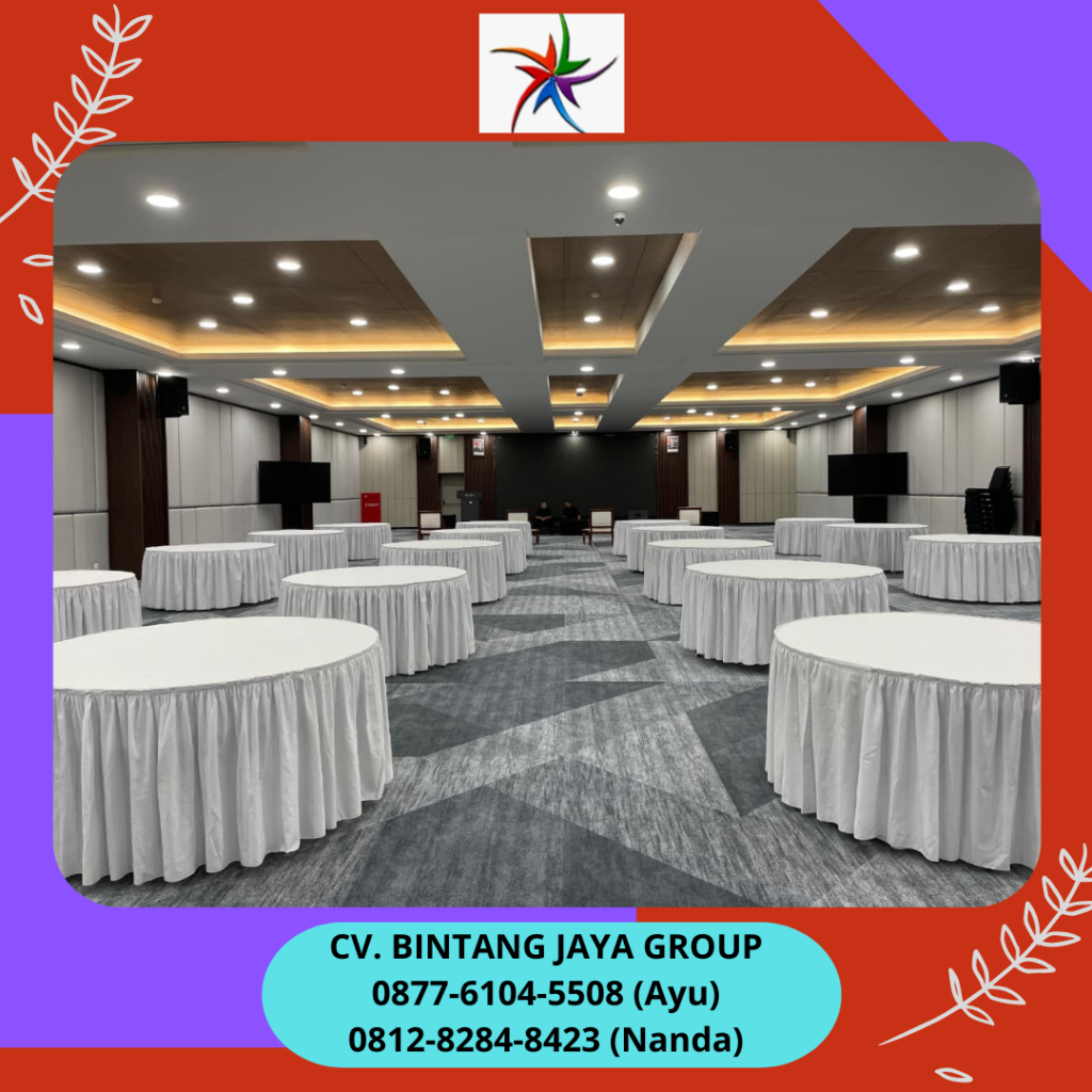 Sewa Kursi Kayu VIP,Panggung,Mini Garden,Meja Area Bekasi