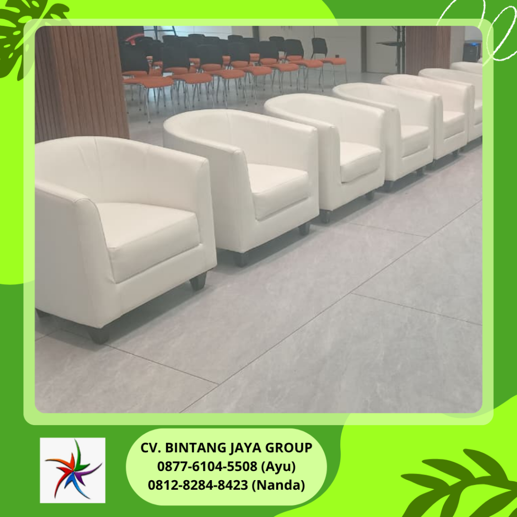 Pusat Sewa Sofa Putih Bersih Area Bogor