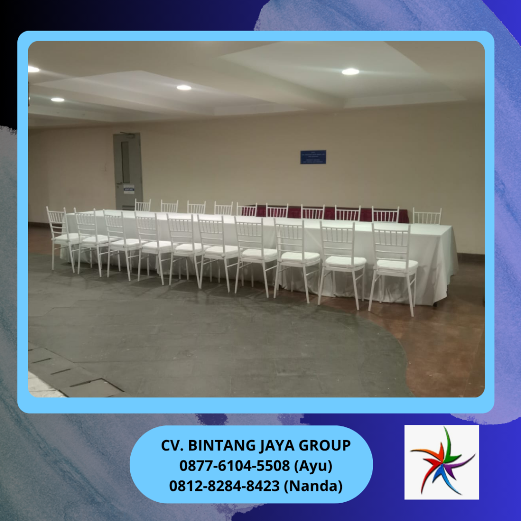 Rental Meja Ibm Dan Kursi Tiffany Bogor
