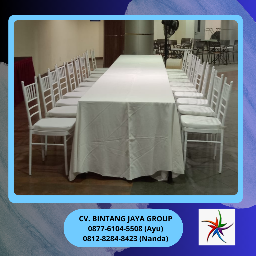 Rental Meja Ibm Dan Kursi Tiffany Bogor