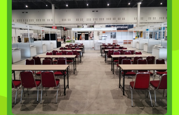 Sewa Kursi Dan Meja Kotak HPL Area PIK 2