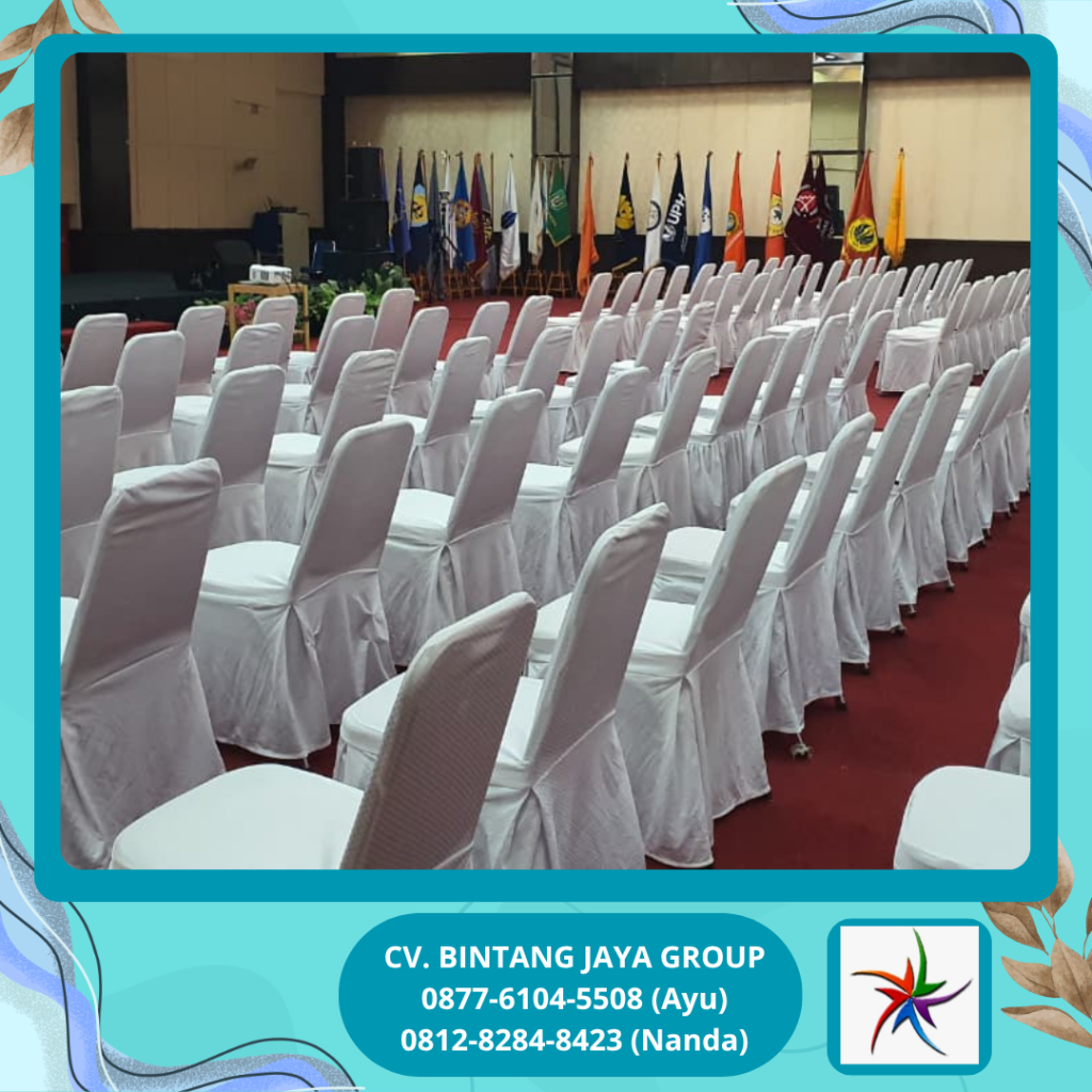 Sewa Kursi,Meja,Tiang Bendera Event Universitas Bunda Mulia