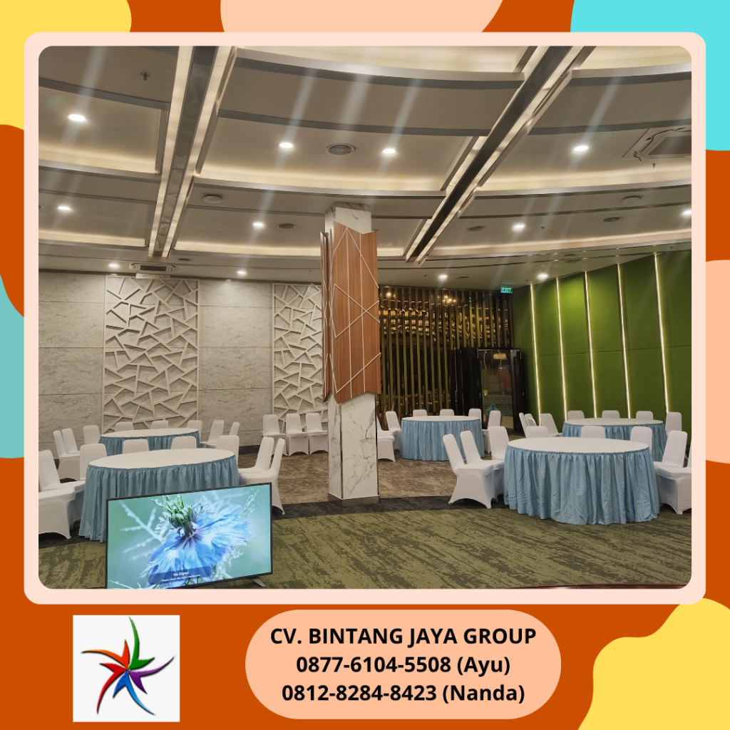 Sewa Meja Round Table,Kursi Futura Event Auditorium Brilian Jakarta Selatan