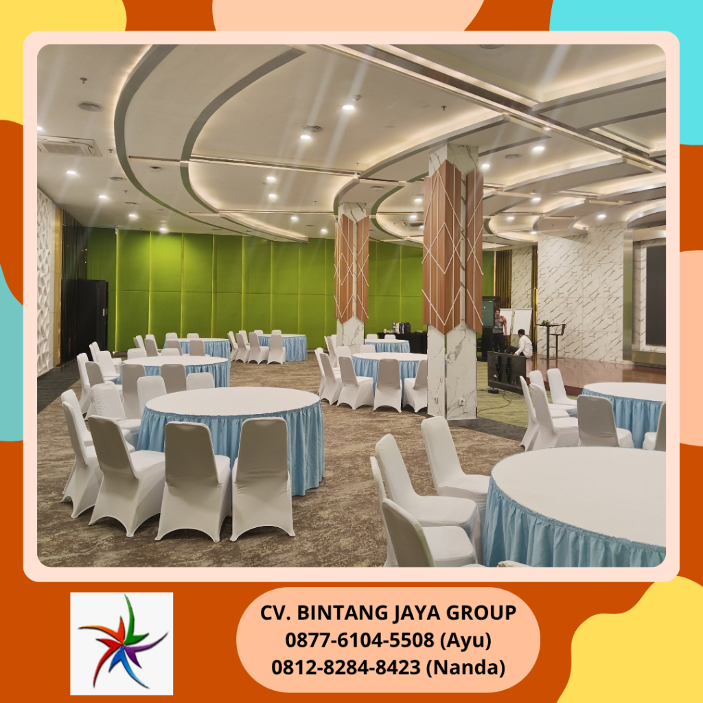 Sewa Meja Round Table,Kursi Futura Event Auditorium Brilian Jakarta Selatan