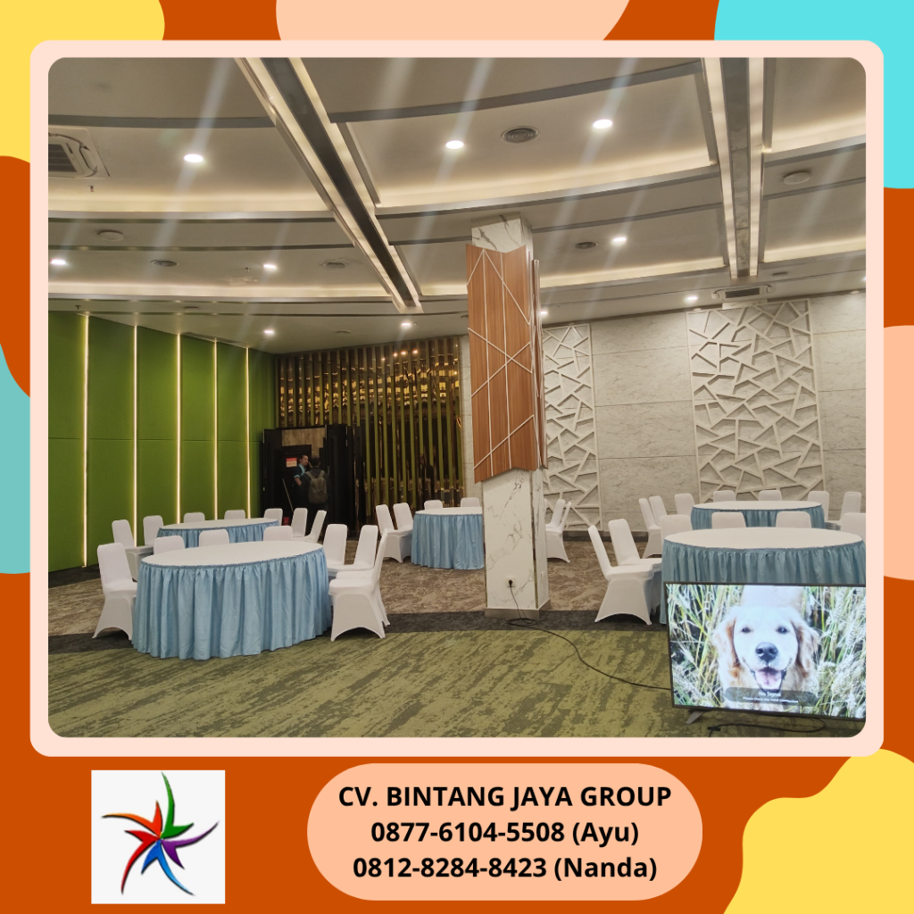 Sewa Meja Round Table,Kursi Futura Event Auditorium Brilian Jakarta Selatan