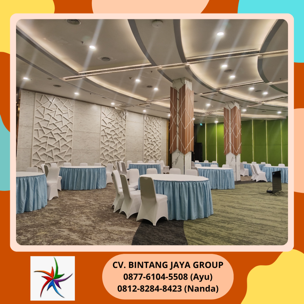 Sewa Meja Round Table,Kursi Futura Event Auditorium Brilian Jakarta Selatan