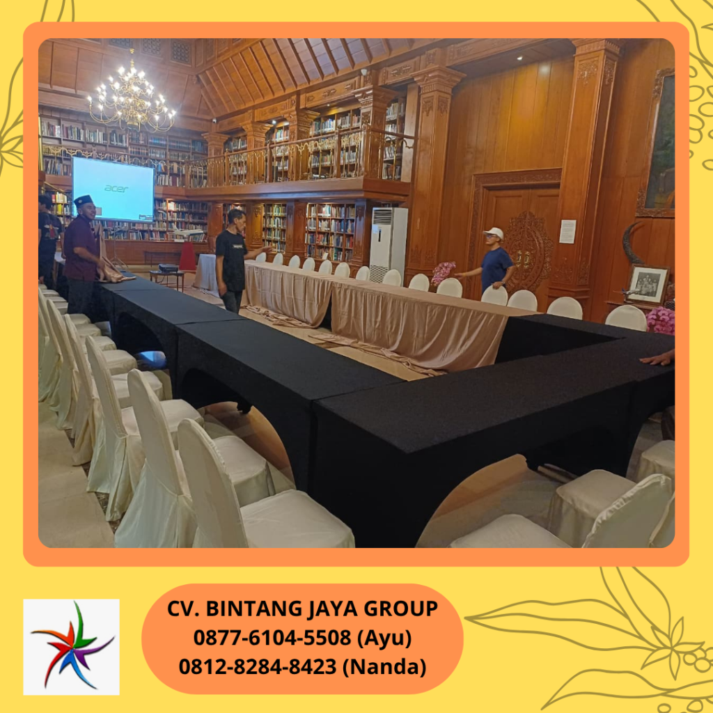 Sewa Meja Barstool,Meja Ibm Event Wisma Habibie Jakarta