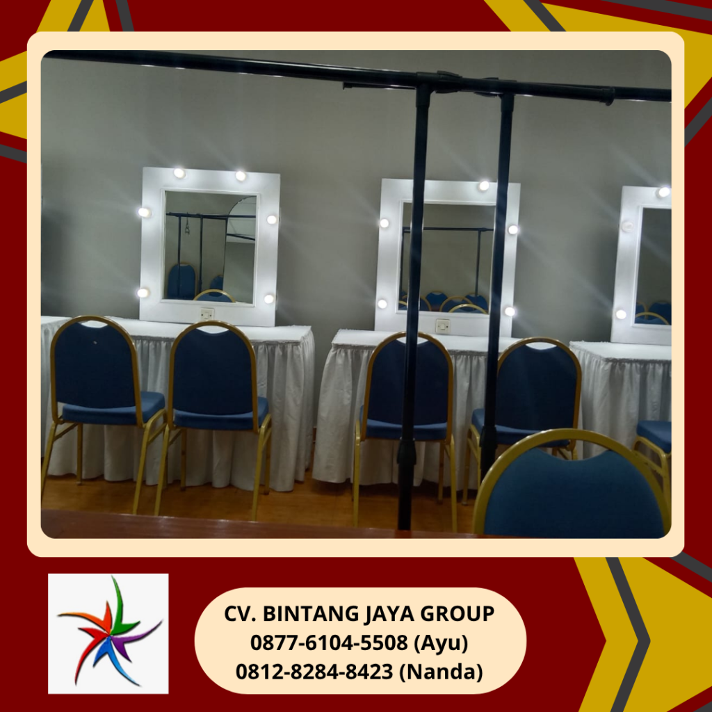 Sewa Meja Kaca Rias Putih Area Kuningan Jakarta Selatan