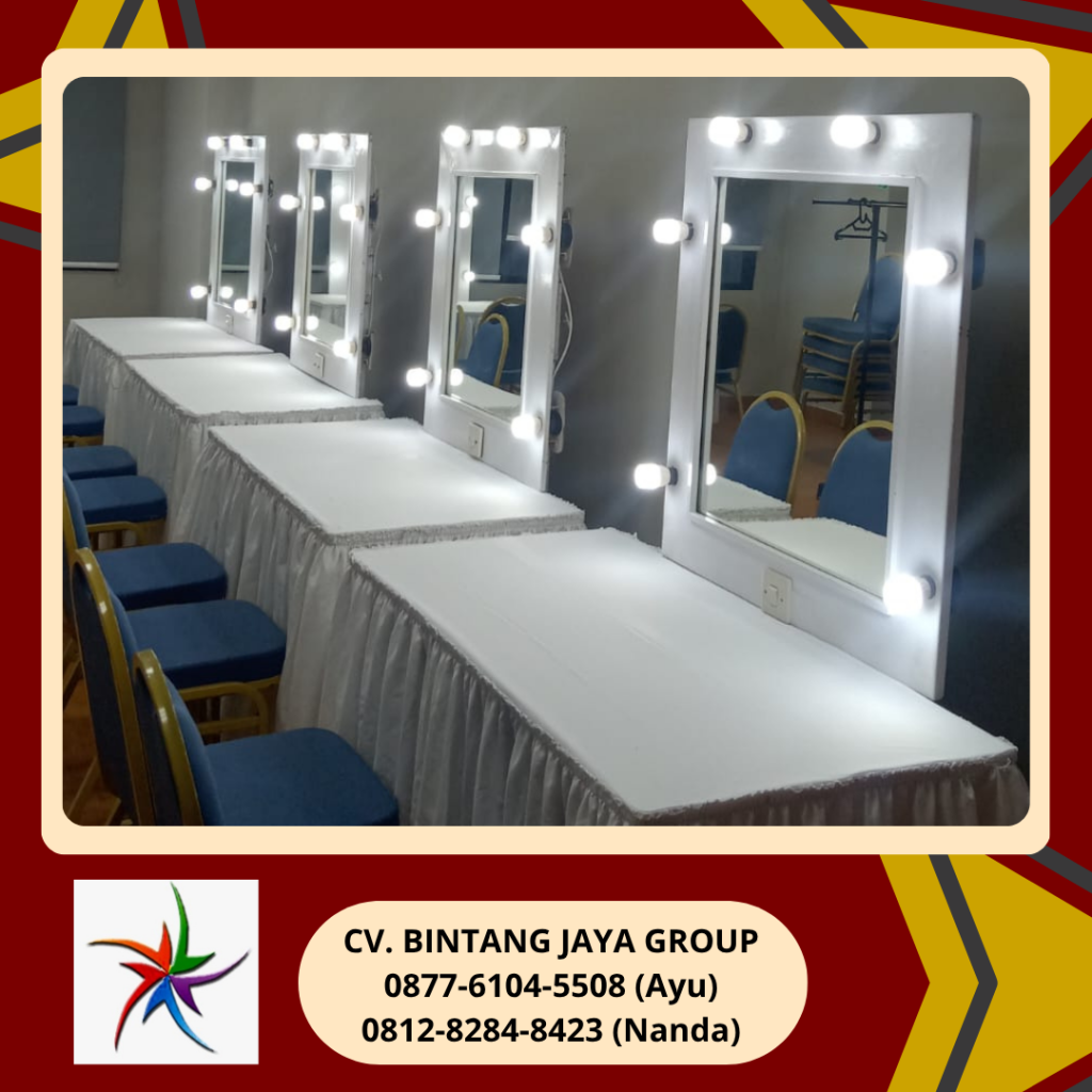 Sewa Meja Kaca Rias Putih Area Kuningan Jakarta Selatan