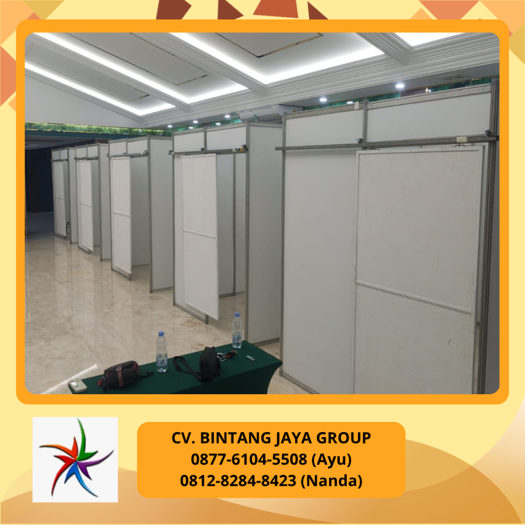 Sewa Partisi Ruangan Warna Putih Kuat Dan Kokoh Tangerang