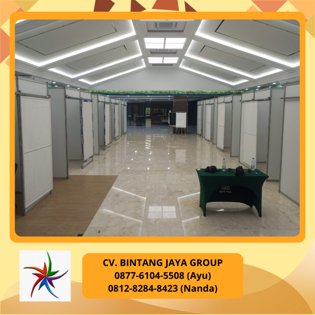 Sewa Partisi Ruangan Warna Putih Kuat Dan Kokoh Tangerang