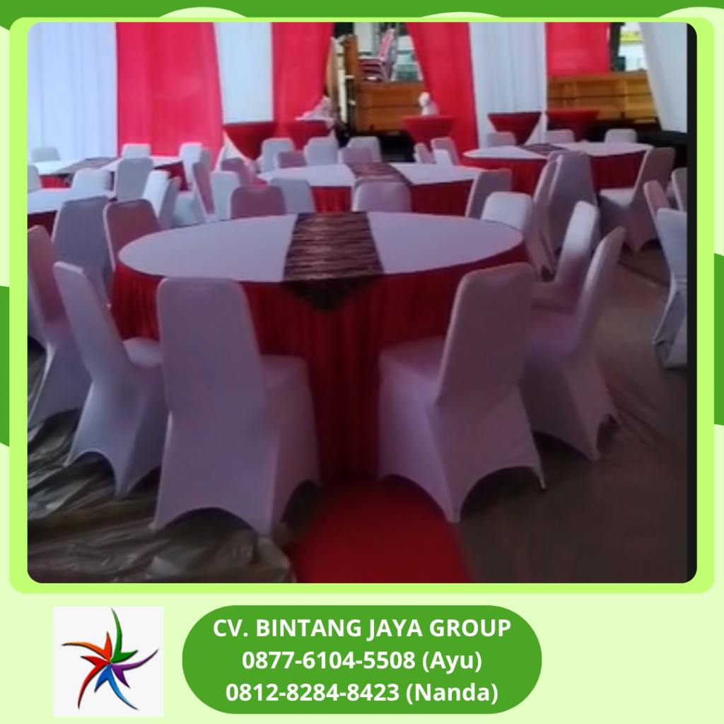 Sewa Tenda Serut, Meja Bar, Kursi Dan Meja Bulat Bekasi