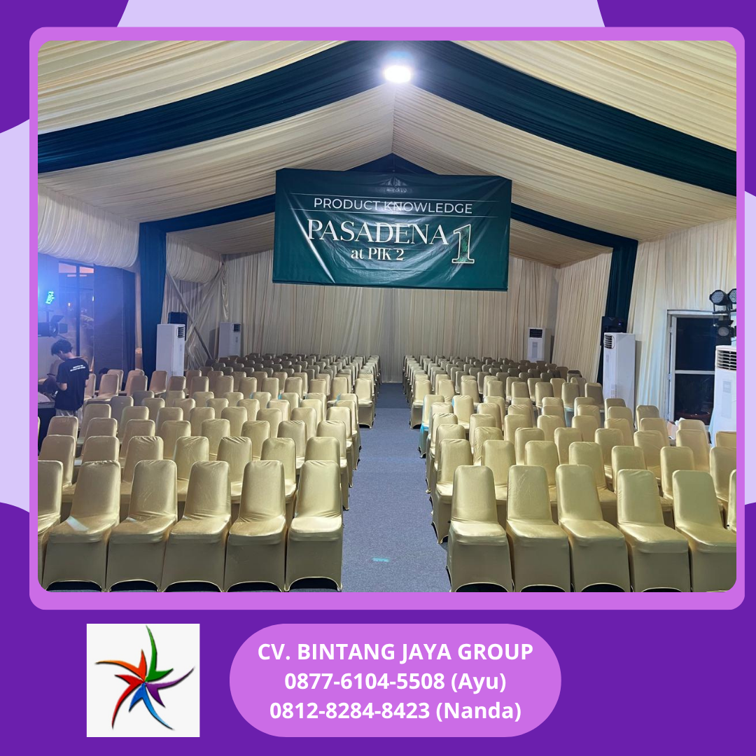 Jasa Dekorasi TENDA RODER,Sewa FLOORING,KURSI,MEJA IBM Jakarta