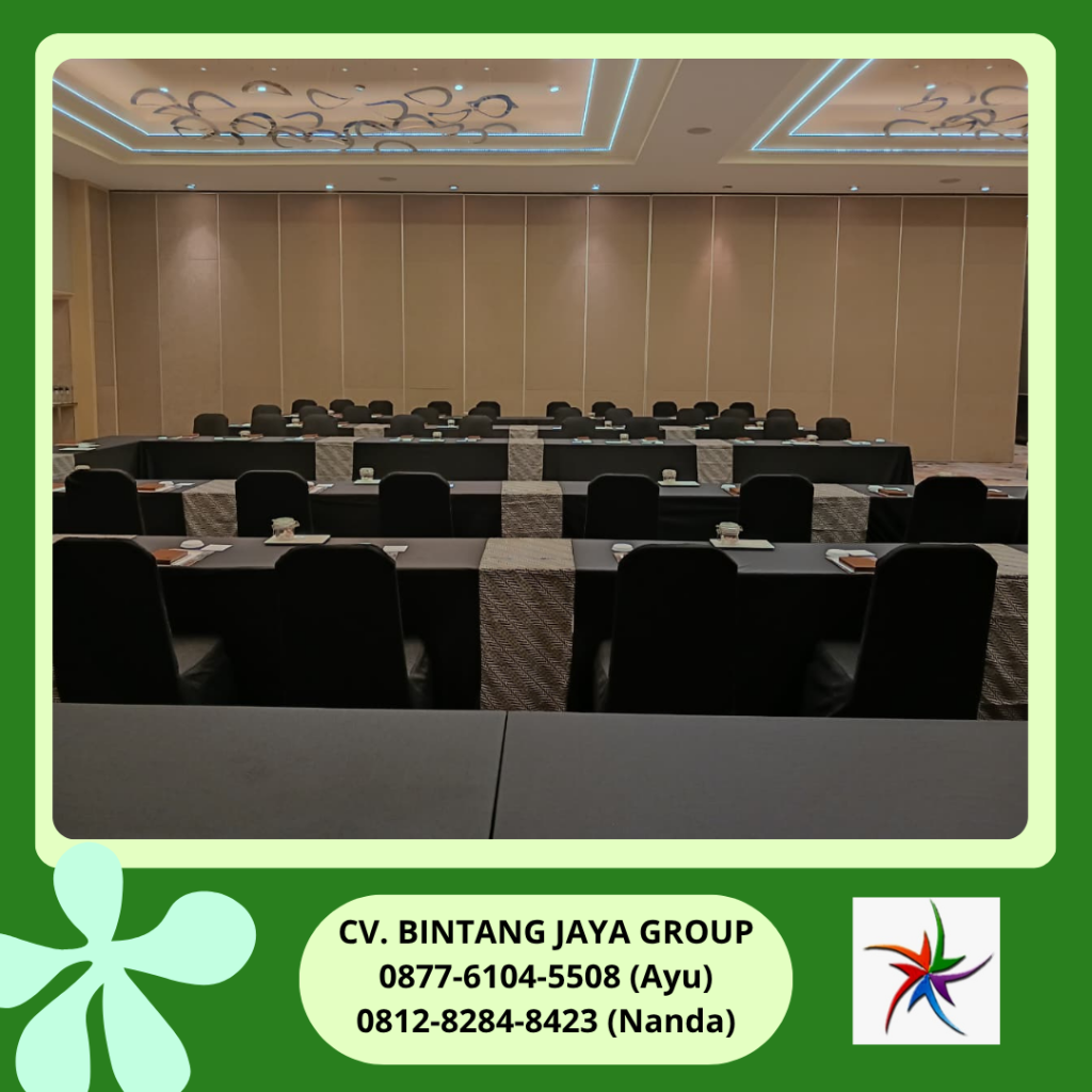 Rental Meja Kotak Runner Cover Hitam Batik,Kursi Event Bogor