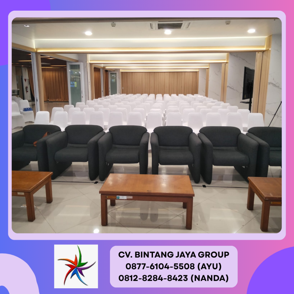 Sewa Kursi,Sofa,Karpet Permadani Event PLN Jakarta