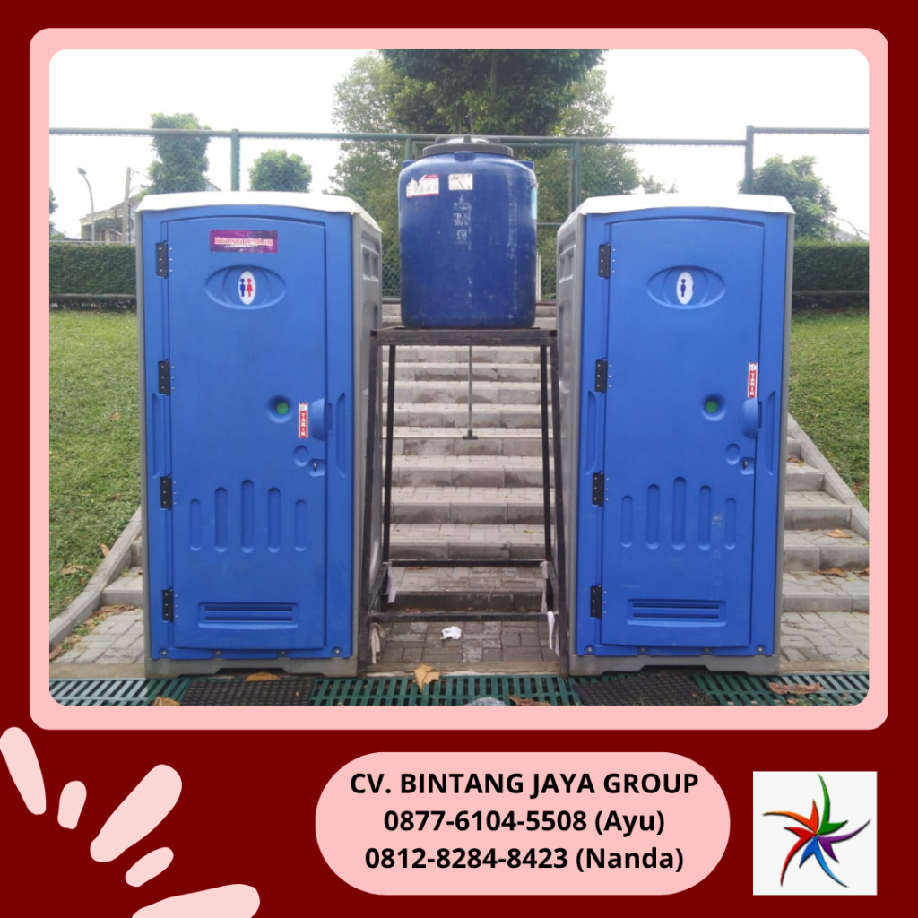Sewa Panggung Karpet Abu-abu Poni Hitam,Toilet Portable Jakarta
